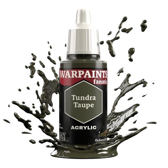 Warpaints Fanatic paints are an easy to use, high-quality acrylic paint with unsurpassed coverage and intense pigmentation. It is set in a premium resin base with proprietary stabilizers, making it possible to thin it down to extreme levels while retaining pigment dispersion.
Each paint is part of a Flexible Colour Triad System: a segment, or family, of paint colours that are made using the same root colour. Inside each Flexible Colour Triad are six colours that range from dark to light with a consistent hu