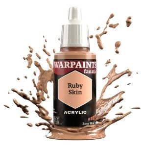 Warpaints Fanatic paints are an easy to use, high-quality acrylic paint with unsurpassed coverage and intense pigmentation. It is set in a premium resin base with proprietary stabilizers, making it possible to thin it down to extreme levels while retaining pigment dispersion.
Each paint is part of a Flexible Colour Triad System: a segment, or family, of paint colours that are made using the same root colour. Inside each Flexible Colour Triad are six colours that range from dark to light with a consistent hu