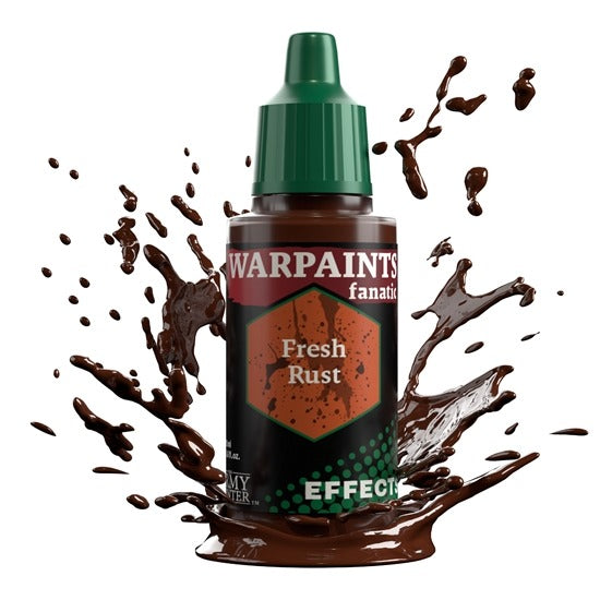 Warpaints Fanatic paints are an easy to use, high-quality acrylic paint with unsurpassed coverage and intense pigmentation. It is set in a premium resin base with proprietary stabilizers, making it possible to thin it down to extreme levels while retaining pigment dispersion.
Each paint is part of a Flexible Colour Triad System: a segment, or family, of paint colours that are made using the same root colour. Inside each Flexible Colour Triad are six colours that range from dark to light with a consistent hu