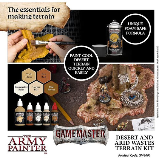 Army Painter Gamemaster: Desert & Arid Wastes Terrain Kit Starter Set