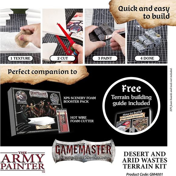 Army Painter Gamemaster: Desert & Arid Wastes Terrain Kit Starter Set | Galactic Toys & Collectibles