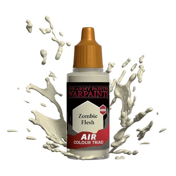 All Warpaints Air are pre-mixed and airbrush-ready right out of the bottle and made from ultra-filtered vibrant pigment. The Warpaints Air range has been developed in a unique and innovative Triad System - each matching Warpaints Acrylics colour has a corresponding Base and Highlight colour. This makes highlighting and zenithal shading a breeze and army painting even faster and more cohesive. To make things easier Warpaints Air comes pre-loaded with two steel Mixing Balls.