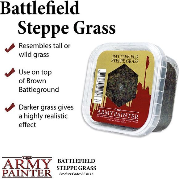 Army Painter BATTLEFIELD STEPPE GRASS | Galactic Toys & Collectibles