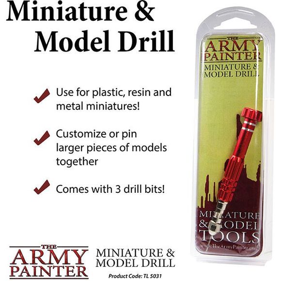 Army Painter MINIATURE AND MODEL DRILL | Galactic Toys & Collectibles