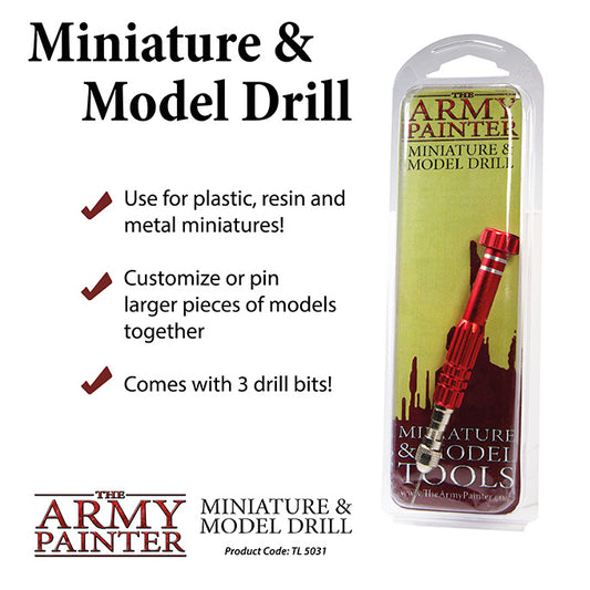 Army Painter MINIATURE AND MODEL DRILL | Galactic Toys & Collectibles