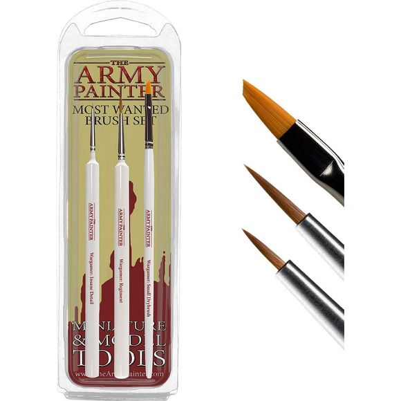 Army Painter MOST WANTED BRUSH SET | Galactic Toys & Collectibles