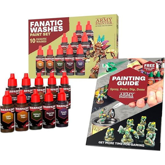 Army Painter Fanatic Washes Paint Set - Set of 10