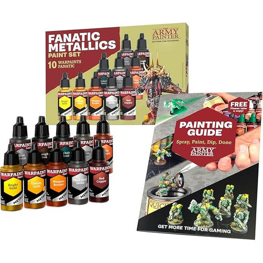 Army Painter Fanatic Metallic Farbset – 10er Set