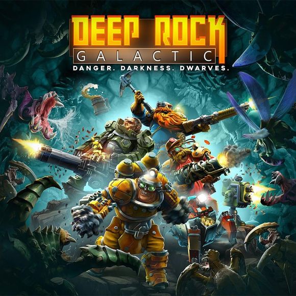 In Deep Rock Galactic: The Board Game, an authorized tabletop game adaption of the popular computer game, players take the roles of up to four dwarf miners in space: the Scout, the Engineer, the Gunner, and the Driller. Players must work together to mine precious minerals deep below the surface of a hostile planet where indigenous insectoid predators, the Glyphids, await, aggressively defending their caves against the intruders. Will your team be able to meet the mineral quota set by the company, or will yo