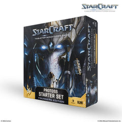 En taro Tassadar, Hierarch! This set provides you with everything you need to build your first army of fearless Protoss warriors. With Artanis leading the charge, victory is assured! Warp in your forces on the enemy's flank, or break through the frontline with overwhelming power. For Aiur!

Miniatures

     - 6x Zealot Miniatures

     - 4x Adept Miniatures

     - 2x Sentry Miniatures

     - 1x Artanis Miniature

     - 1x Pylon Miniature

Bases

     - 11x 40mm

     - 2x 50mm

     - 3x 80mm

Cards