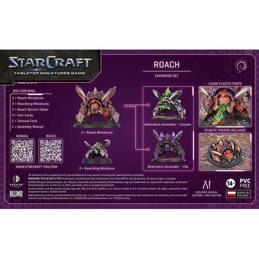 StarCraft Miniatures Game TMG Zerg Roach