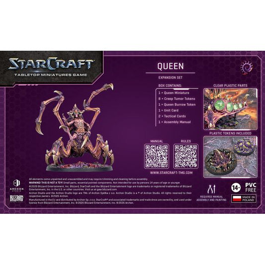 StarCraft Miniatures Game TMG Zerg Queen