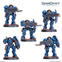 StarCraft Miniatures Game TMG Terran Marine