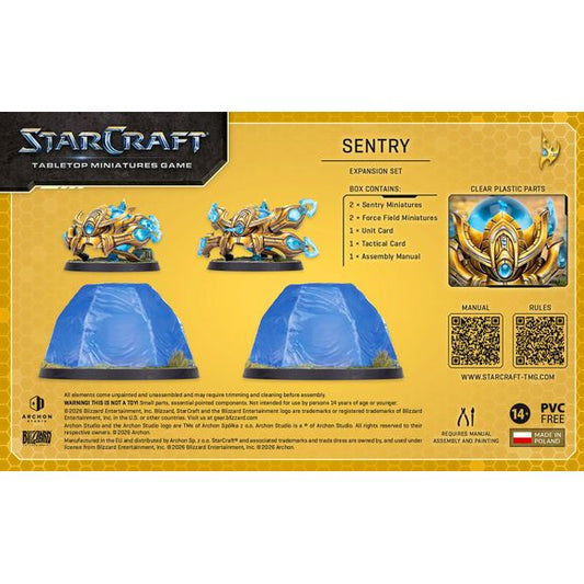 StarCraft Miniatures Game TMG Protoss Sentry