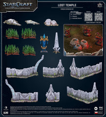 StarCraft Miniatures Game TMG Accessories Lost Temple Terrain