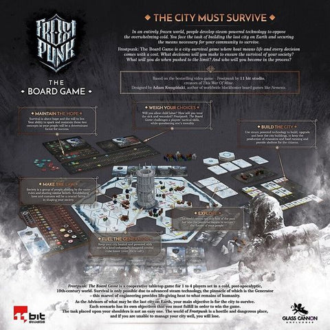 11 Bit Studios: Frostpunk: The Board Game | Galactic Toys & Collectibles