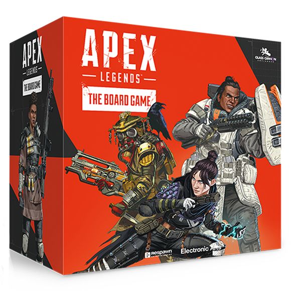 A competitive miniatures game for 2-6 players. It includes all the components
necessary to play. In the Core Box, you will find 6 Legends (Bangalore, Bloodhound, Gibraltar, Lifeline, Pathfinder, and Wraith) along with dedicated components for each, and a great number of game modes, maps, and special features that you can mix & match for endless replayability.
