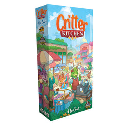 Critter Kitchen: À La Cart adds fun twists to locations, while additional Zous Chefs, critics, restaurateurs and rumors increase replayability. The 6/7 player mode allows you to bring everyone to the table on game night.