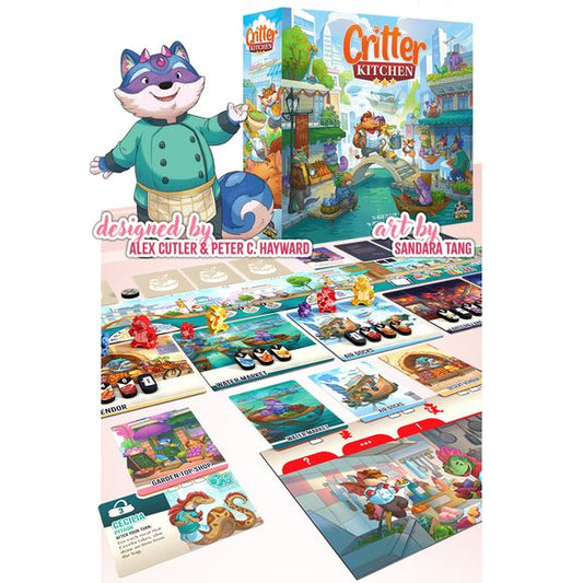 Lucky Duck Games: Critter Kitchen - Board Game