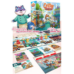 Lucky Duck Games: Critter Kitchen - Board Game