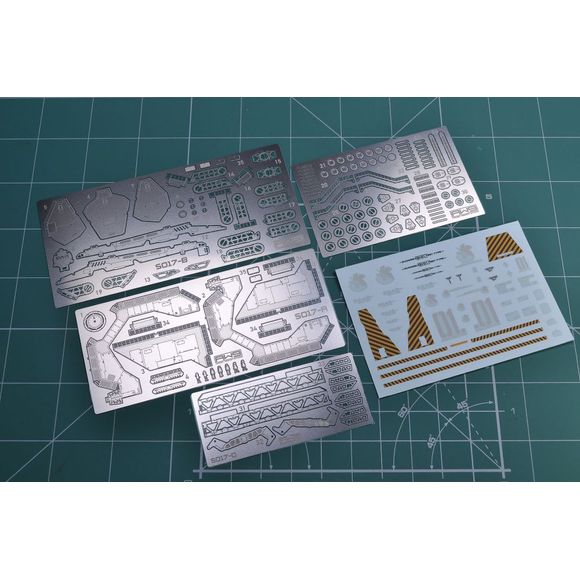 Madworks AW9 S17 Detail Up Metal Parts Photo-Etch Upgrade for Evangelion EVA-01 DX Ver. RG 1/144 Model Kit | Galactic Toys & Collectibles