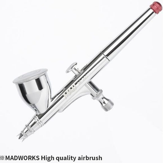Madworks M-201 Gravity Feed Dual Action Professional Hobby Airbrush 0.3mm Needle | Galactic Toys & Collectibles