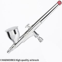Madworks M-201 Gravity Feed Dual Action Professional Hobby Airbrush 0.3mm Needle