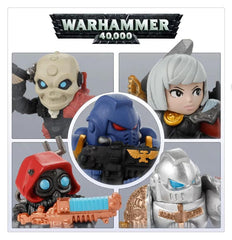 Bandai Warhammer 40,000 40k Chibi Series 1 Complete Full Set of 5 Figure