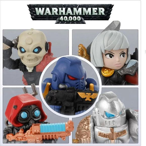 Bandai Warhammer 40,000 40k Chibi Series 1 Complete Full Set of 5 Figure | Galactic Toys & Collectibles