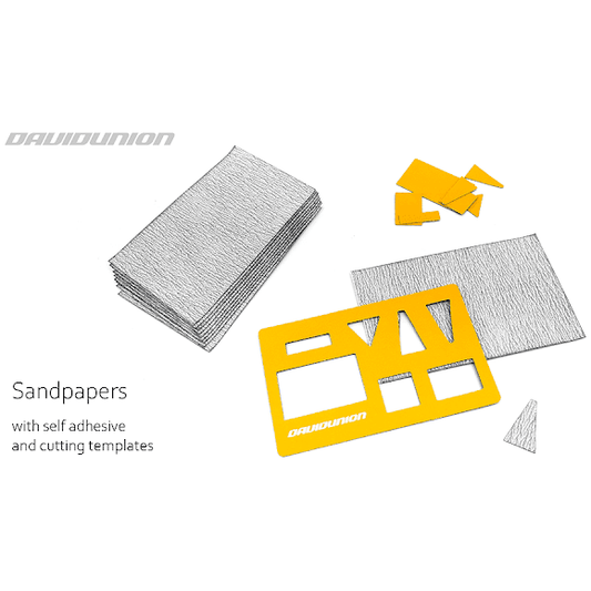 David Union M4040 Sandpaper Pack #400 Grit for D400 Lateral Pen Sander - 10 pcs | Galactic Toys & Collectibles