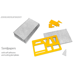 David Union M4040 Sandpaper Pack #400 Grit for D400 Lateral Pen Sander - 10 pcs | Galactic Toys & Collectibles