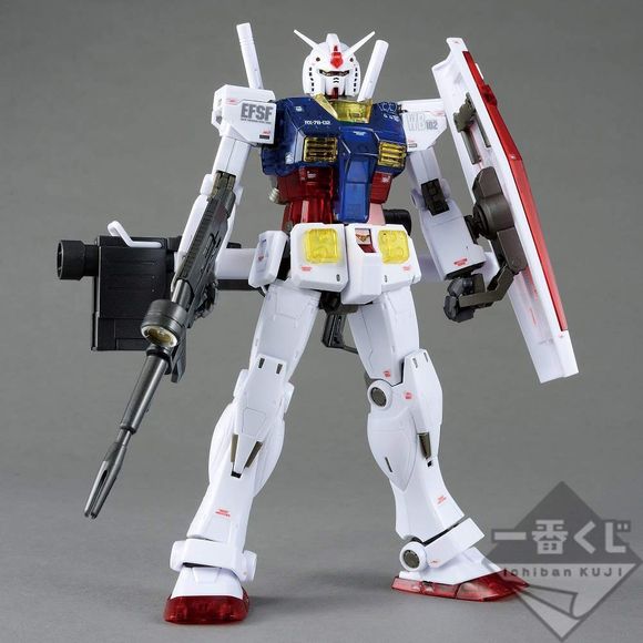 Bandai Ichiban Kuji Limited RX-78-02 Gundam The Origin Solid Clear Color Ver. MG 1/100 Model Kit | Galactic Toys & Collectibles