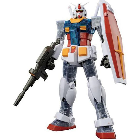 Bandai Gundam Ichiban Kuji Prize 'B' RX-78-2 Ver.2.0 Solid Clear/Standard Ver. MG 1/100 Model Kit | Galactic Toys & Collectibles
