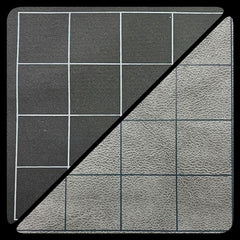 Chessex Reversible Battlemat: 1" Black/Grey Squares (23.5" x 26") | Galactic Toys & Collectibles