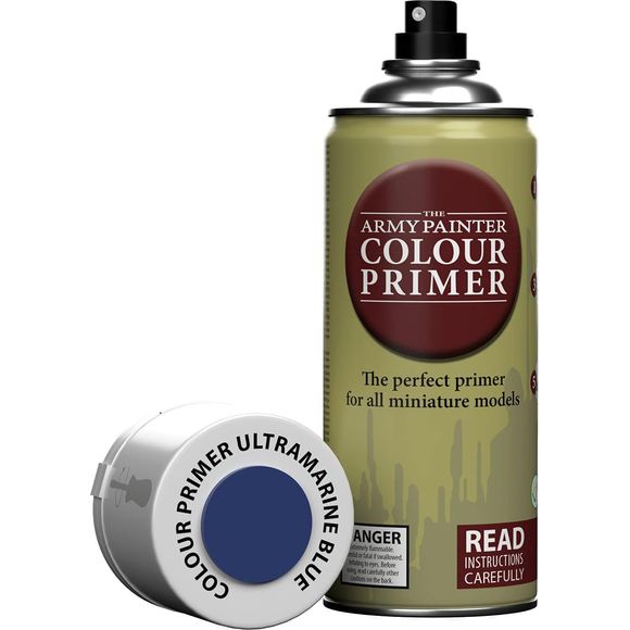Army Painter Colour Primer: Ultramarine Blue 400ml | Galactic Toys & Collectibles