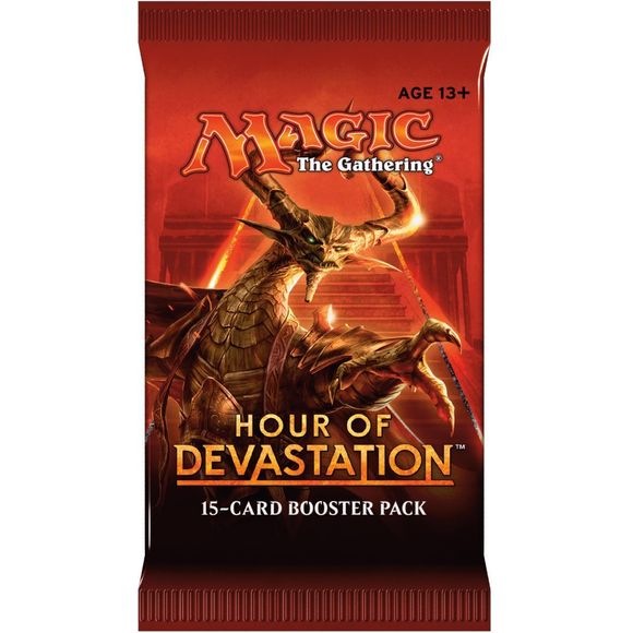Magic the Gathering: Hour of Devastation Booster Pack | Galactic Toys & Collectibles