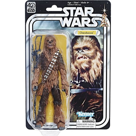 Star Wars The Black Series 40th Anniversary Chewbacca 6-inch Action Figure