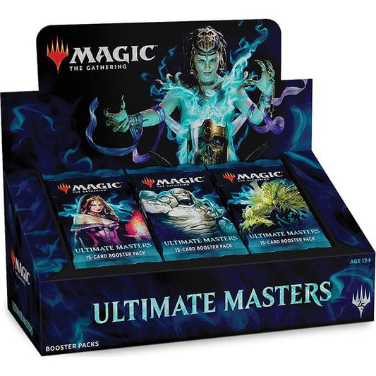 Magic: The Gathering Ultimate Masters Booster Box | 24 Booster Pack (360 Cards) w Box Topper | Galactic Toys & Collectibles