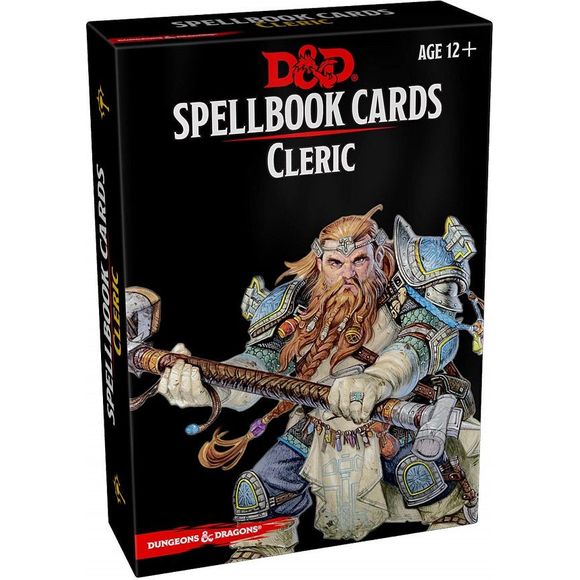 Dungeons & Dragons: Spellbook Cards: Cleric | Galactic Toys & Collectibles