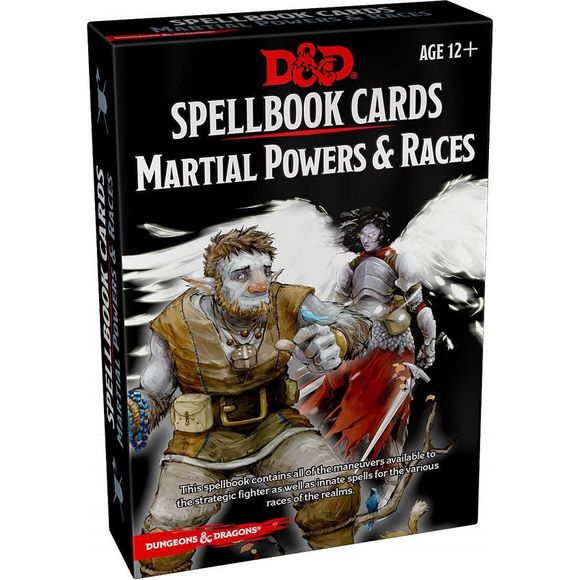 Dungeons & Dragons: Spellbook Cards: Martial Powers & Races | Galactic Toys & Collectibles