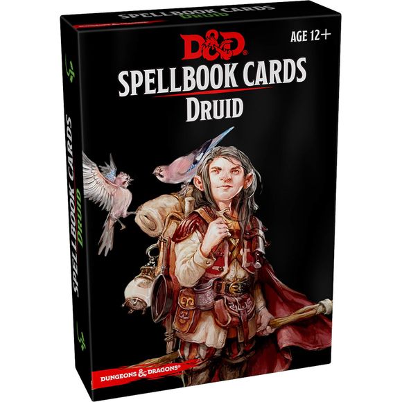The Spellbook cards are an invaluable resource for both players and Dungeon Masters. With these spell details at their fingertips, they can save time, keep the action up, and avoid stalling the game by flipping through books. Each deck contains laminated cards that players and Dungeon Masters can use as a quick reference resource during Dungeon & Dragons tabletop play. There are currently eight decks (each sold separately): Arcane Spell Deck (For any class that utilizes arcane cantrips and spells like wizar