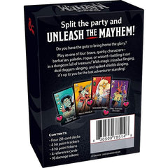 WOTC: Dungeons & Dragons D&D Dungeon Mayhem Card Game 2-4 Players | Galactic Toys & Collectibles