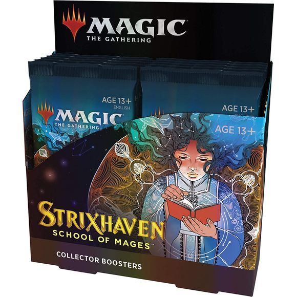 Magic The Gathering Strixhaven Collector Booster Box | 12 Packs (180 Magic Cards) | Galactic Toys & Collectibles