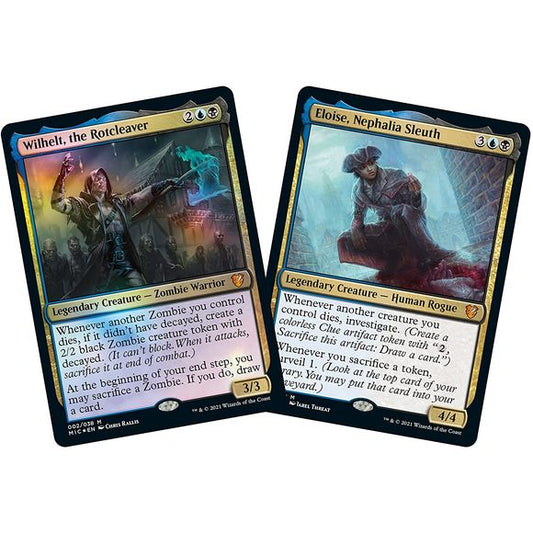 Magic The Gathering MTG Innistrad Midnight Hunt Commander Deck Undead Unleashed