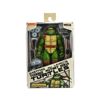 NECA Teenage Mutant Ninja Turtles (Mirage Comics) Michelangelo 7 in Scale Action Figure