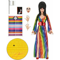 NECA Elvira Clothed Over the Rainbow 8-inch Action Figure | Galactic Toys & Collectibles