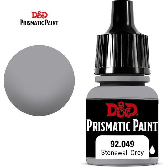 Wizkids: Dungeons & Dragons Prismatic Paint - Stonewall Grey (8ml) | Galactic Toys & Collectibles