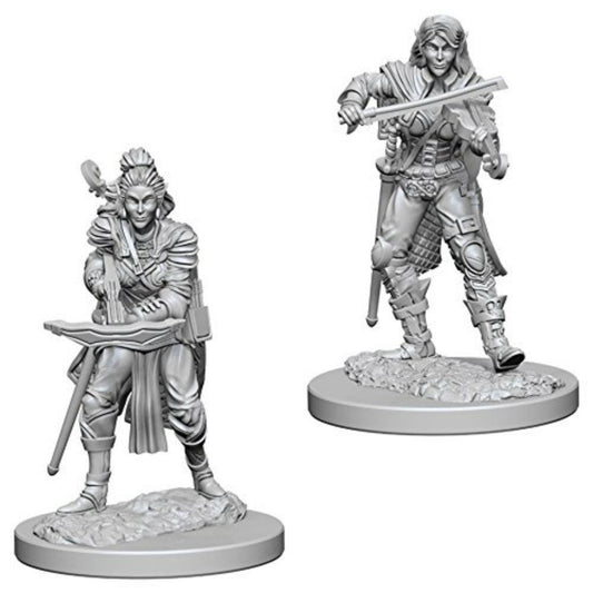 Dungeons & Dragons Nolzur’s Marvelous Miniatures come with highly-detailed figures, pre-primed with Acrylicos Vallejo primer and includes deep cuts for easier painting. The packaging of each different set will display the minis in a visible format.