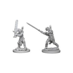 Wizkids: Pathfinder Deep Cuts Unpainted Minis: Female Human Barbarian | Galactic Toys & Collectibles