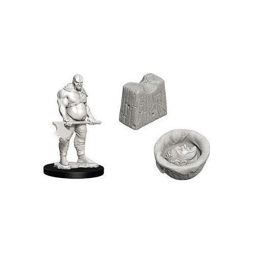 WizKids: Deep Cuts Unpainted Miniatures: Executioner & Chopping Block | Galactic Toys & Collectibles